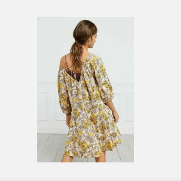 Anthropologie Daily Practice Mollie Tunic Dress Floral Size XL - Picture 3 of 14